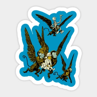 Oz Winged Monkeys - Wizard of Oz Sticker